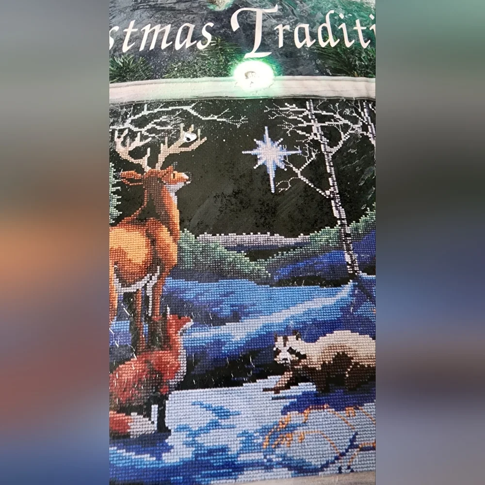 Designs For The Needle Christmas Tradition Cross‎ Stitch Bethlehem Star Animals